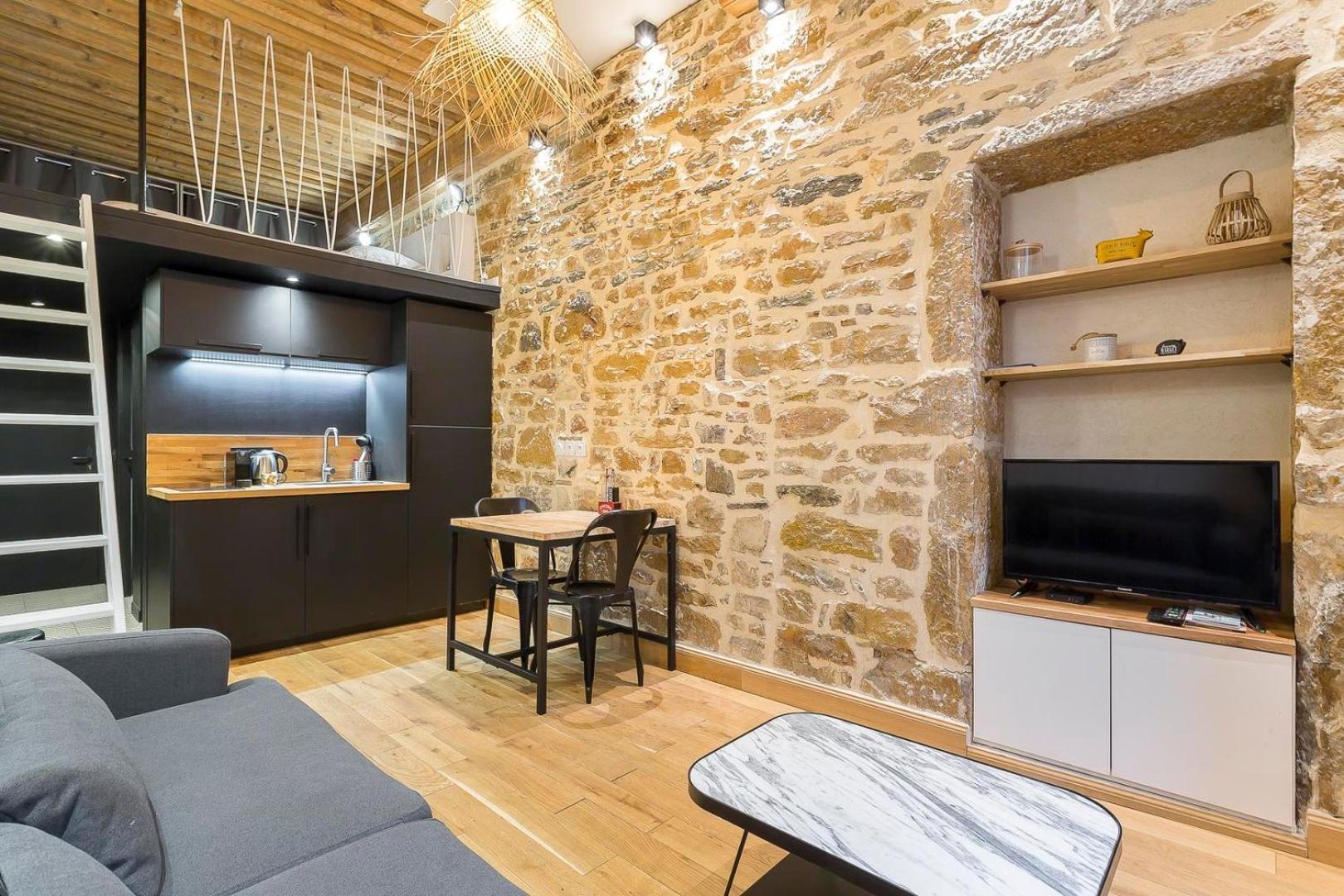 Hamac Suites - Studio Ainay 1 - Hyper Centre Lyon - 2 Personnes Exterior photo