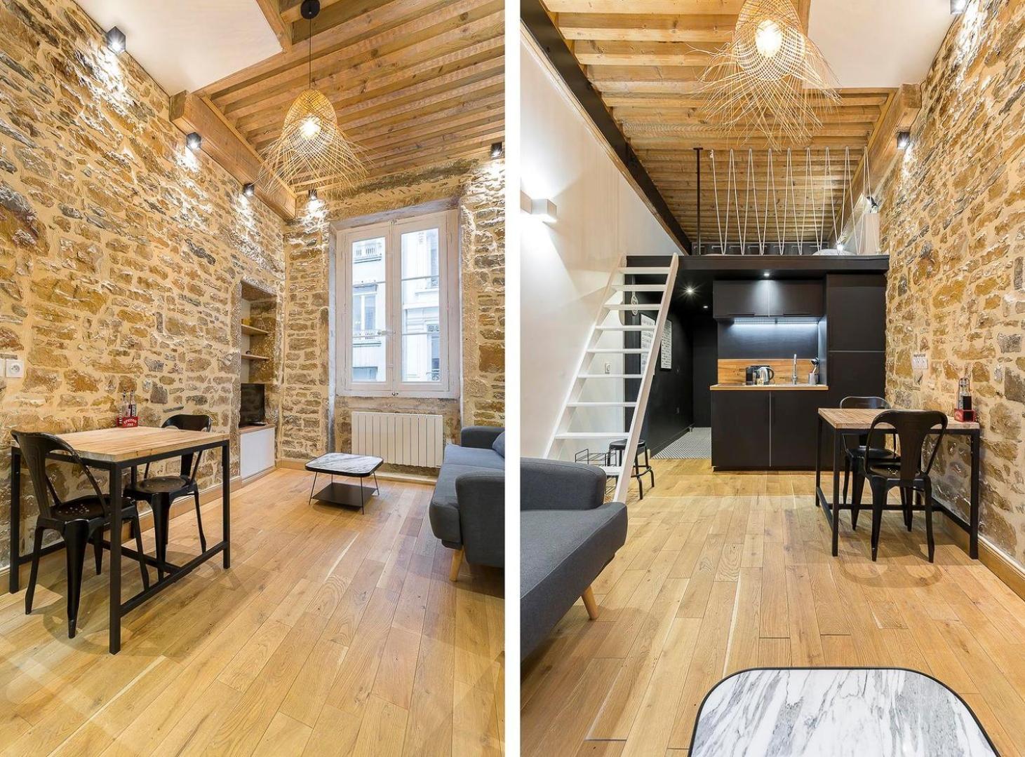 Hamac Suites - Studio Ainay 1 - Hyper Centre Lyon - 2 Personnes Exterior photo